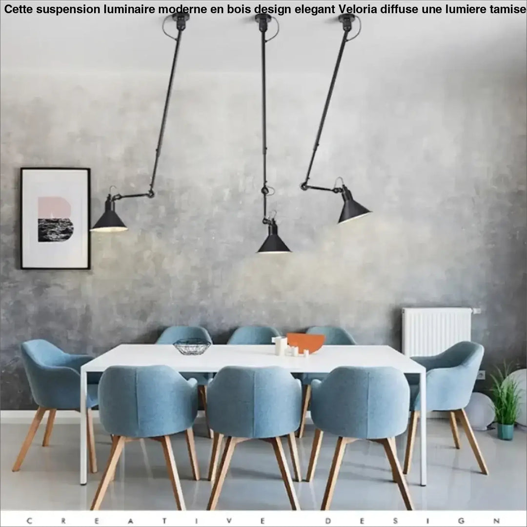 Suspension vintage en céramique et détail cuivre style rétro