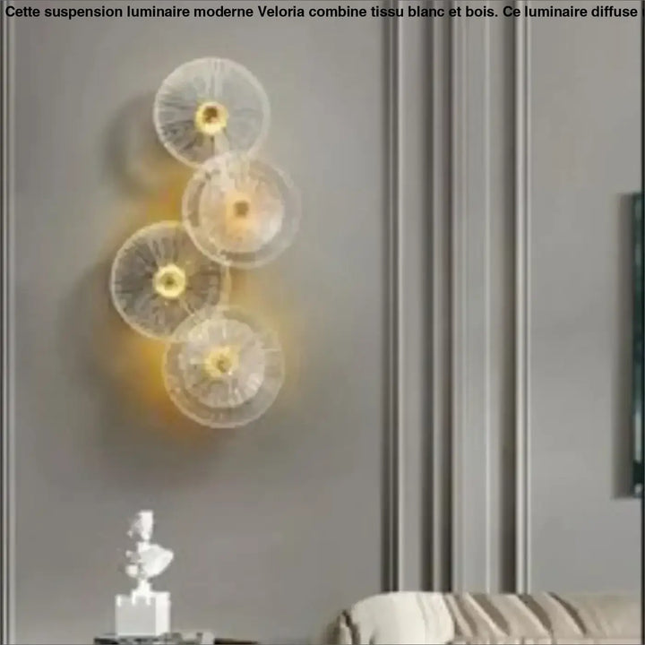 Applique led style soleil pour ambiance chic élégant