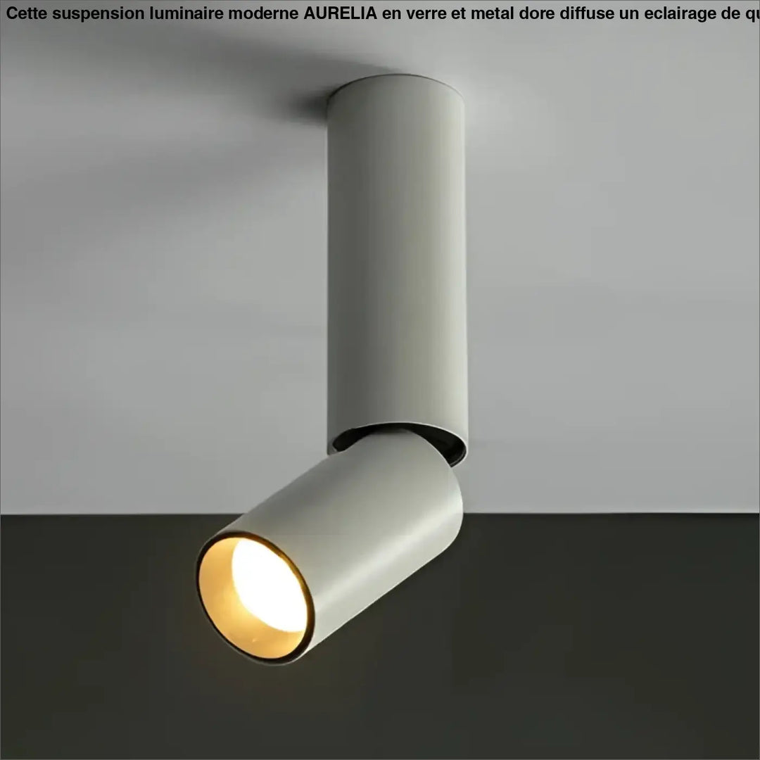 Luminaire plafonnier spot led moderne design minimaliste