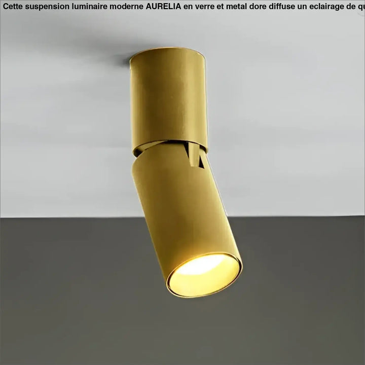Luminaire plafonnier spot led moderne design minimaliste