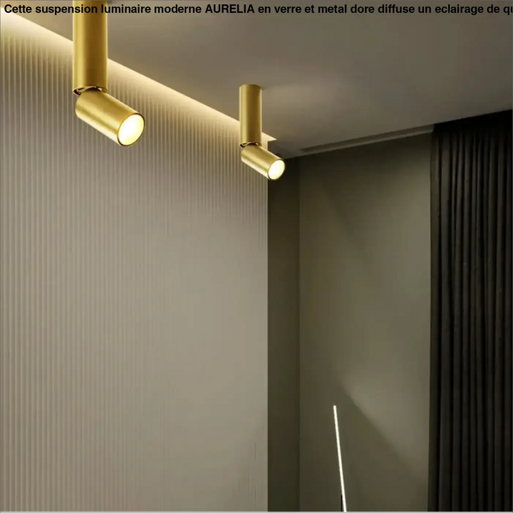 Luminaire plafonnier spot led moderne design minimaliste