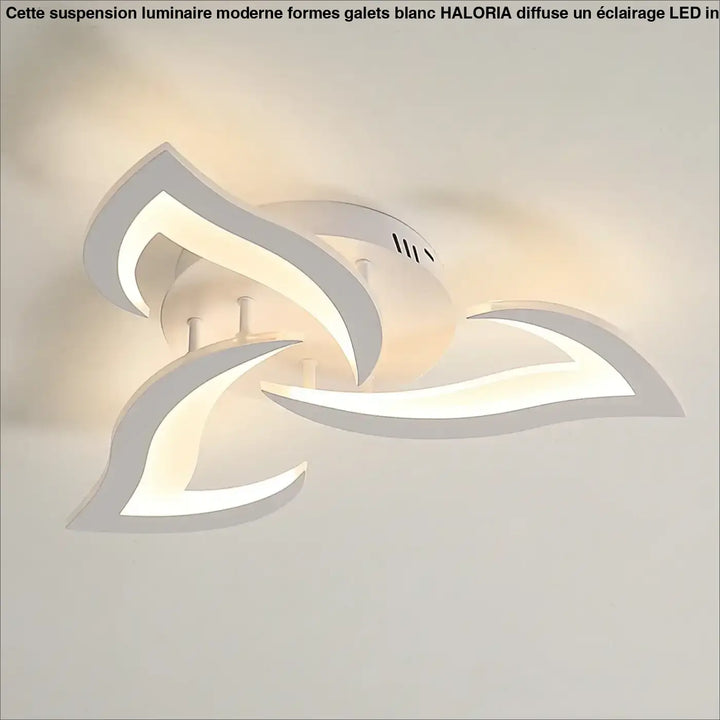 Plafonnier LED Blanc Design Original Pour Intérieur Moderne