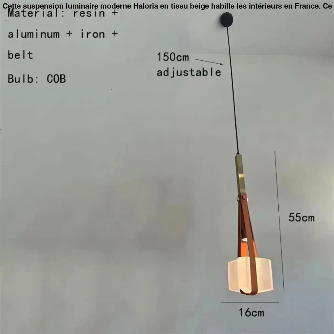 Suspension luminaire art déco dorée en verre élégante