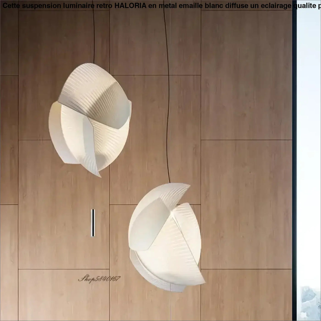Suspension luminaire artistique en forme géométrique moderne
