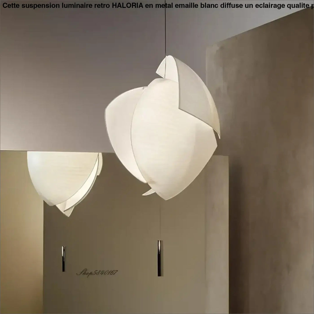 Suspension luminaire artistique en forme géométrique moderne