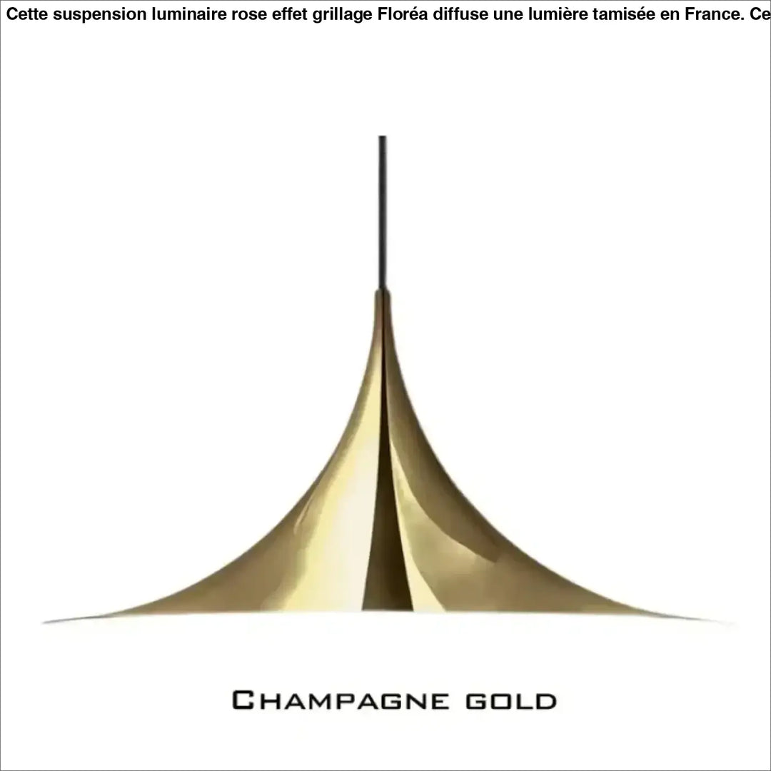 Suspension luminaire design en forme conique moderne et élégante