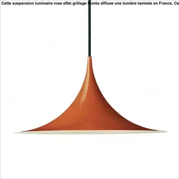 Suspension luminaire design en forme conique moderne et élégante