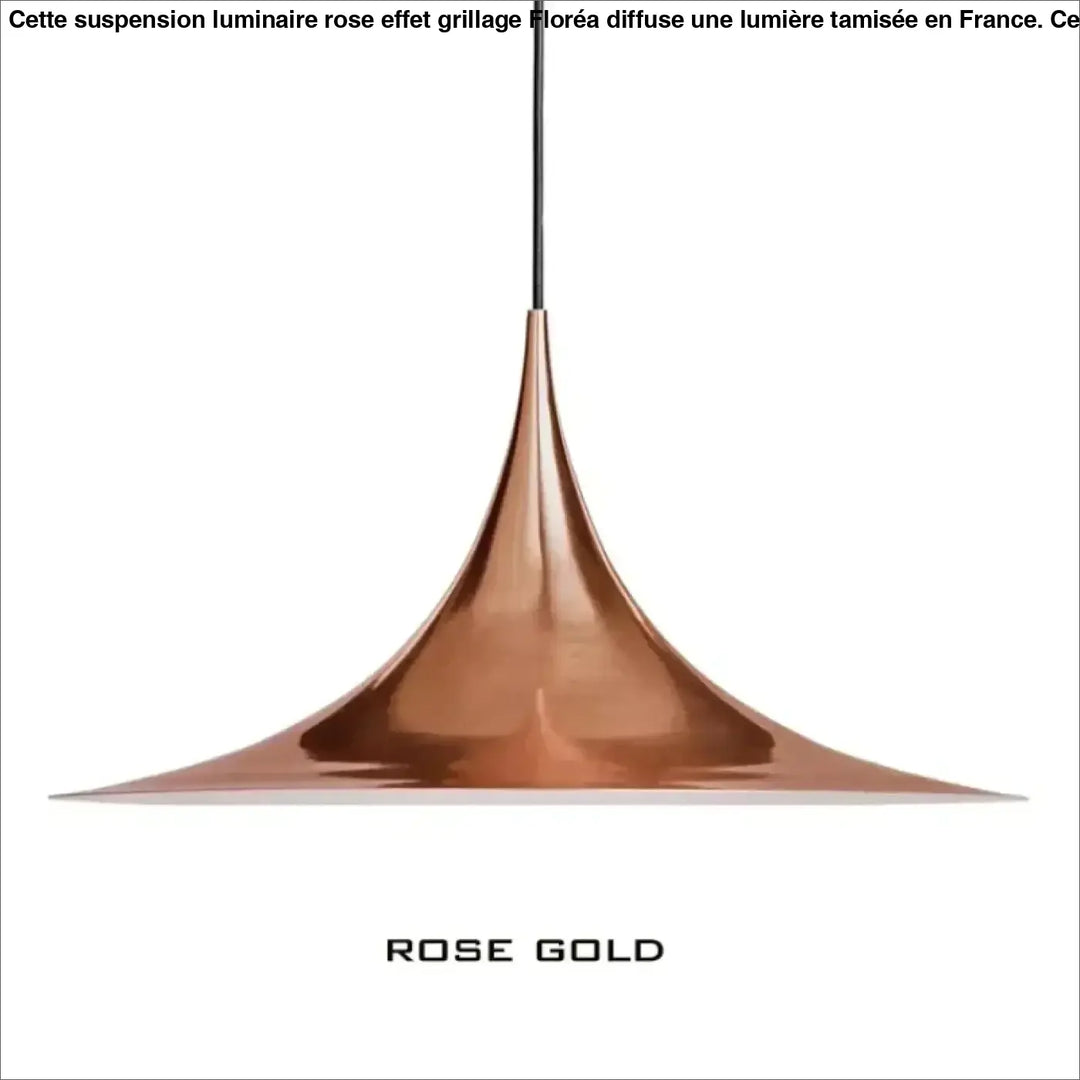 Suspension luminaire design en forme conique moderne et élégante
