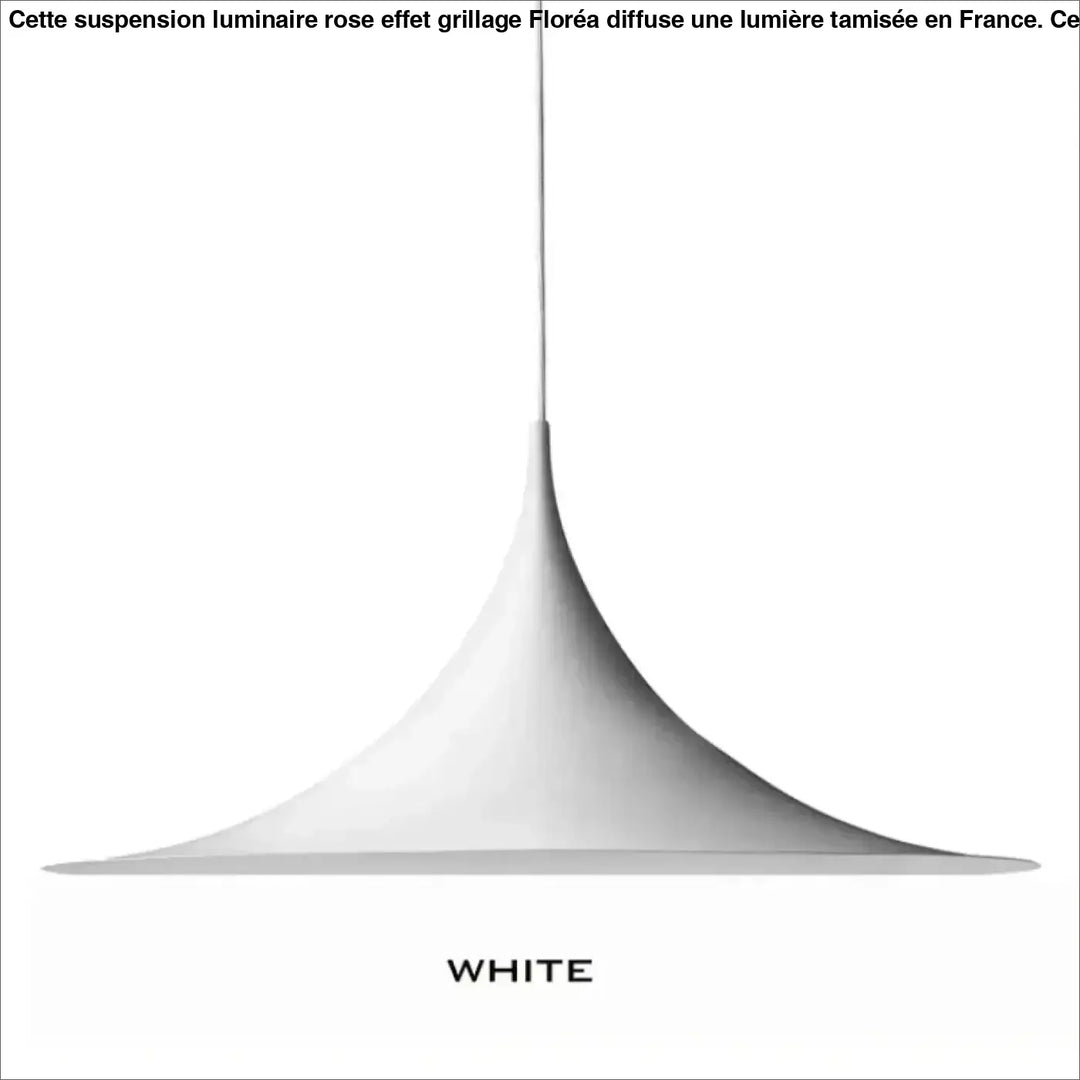 Suspension luminaire design en forme conique moderne et élégante