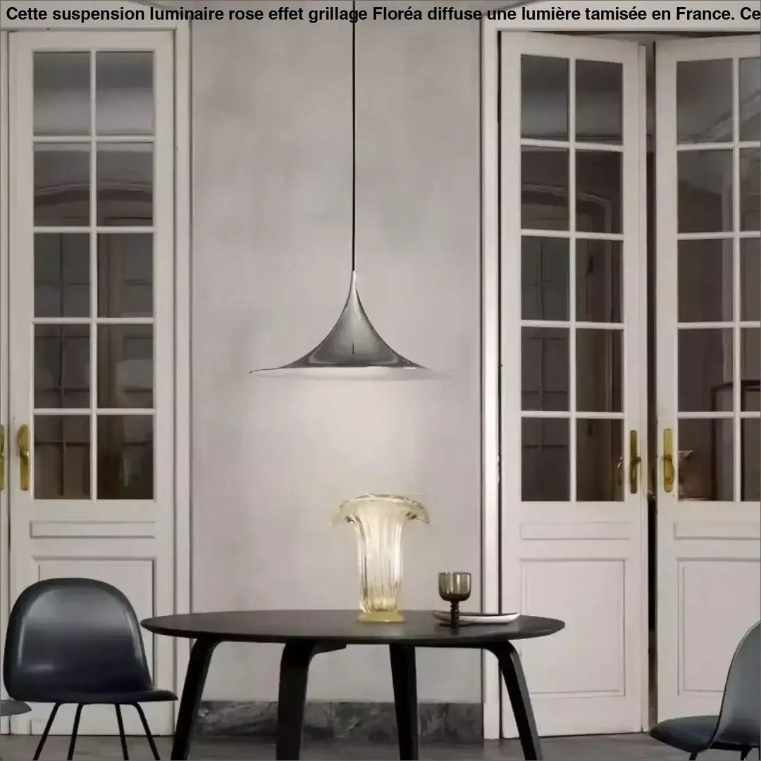 Suspension luminaire design en forme conique moderne et élégante