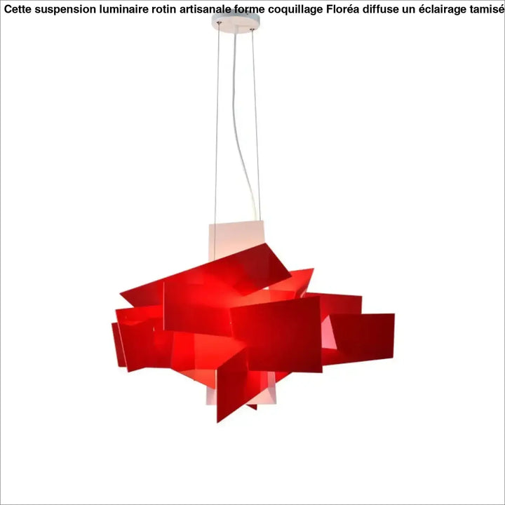 Suspension Moderne En Polycarbonate Style Abstrait Élégant