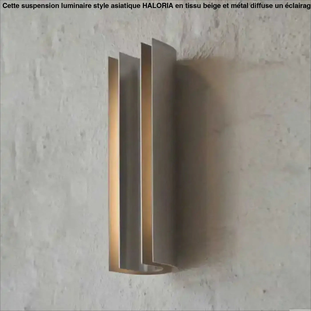 Applique murale led design moderne en métal élégant