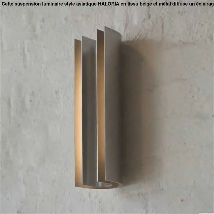 Applique murale led design moderne en métal élégant