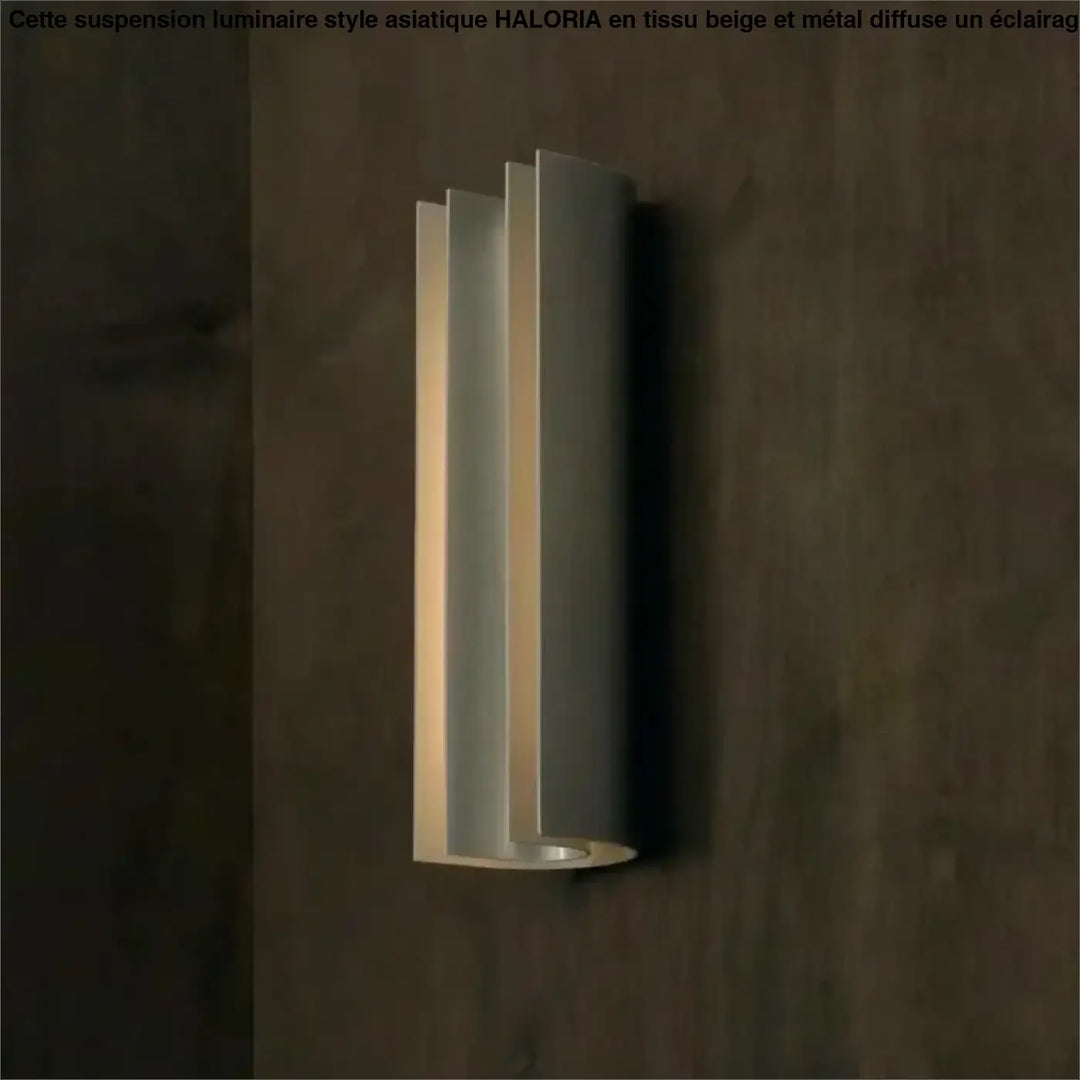 Applique murale led design moderne en métal élégant