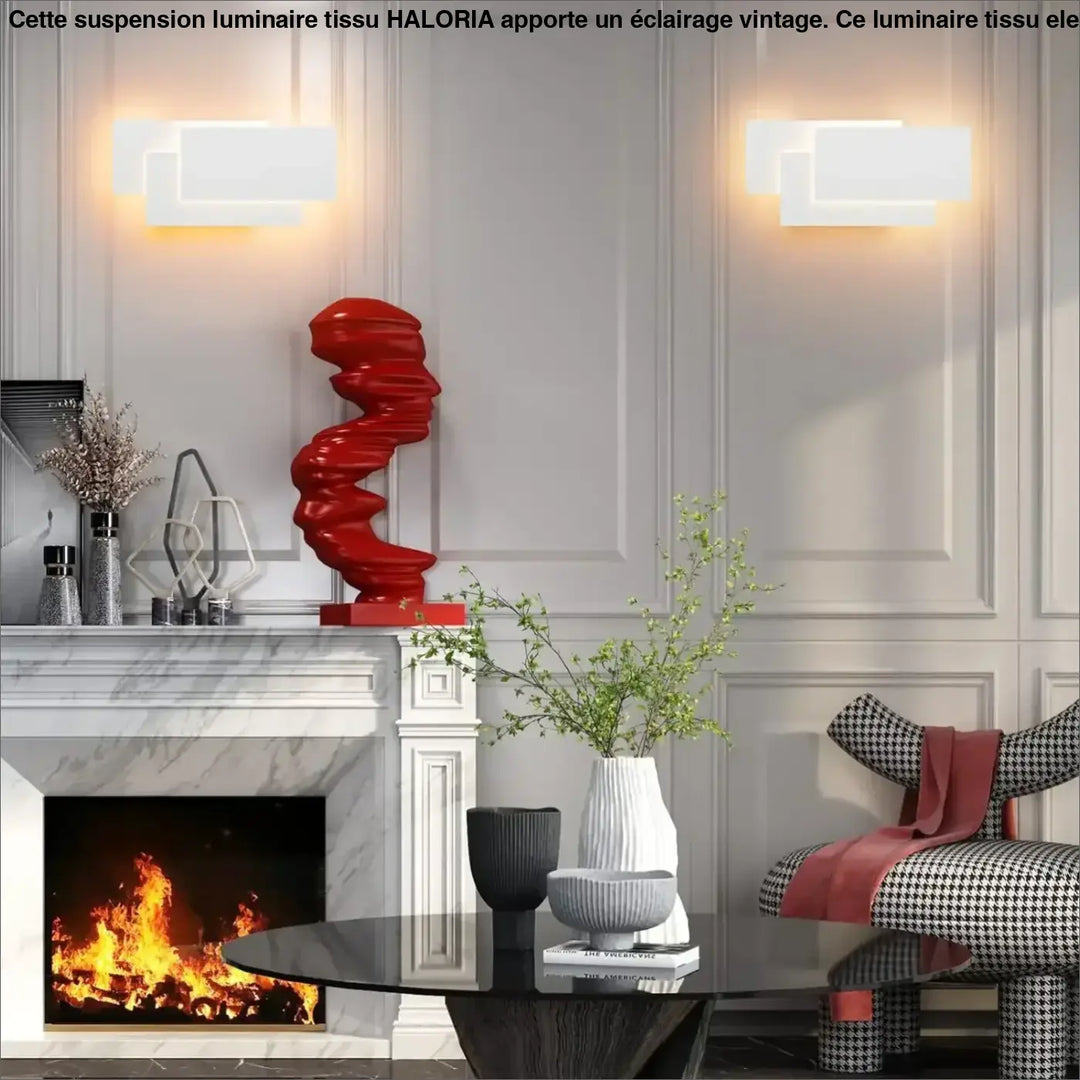 Applique murale design minimaliste en forme de rectangle moderne