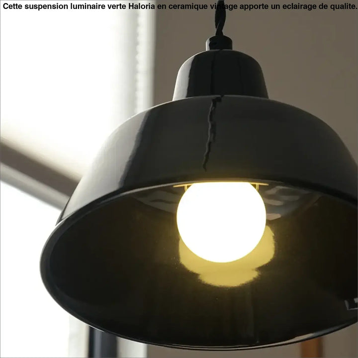 Suspension en céramique style atelier minimaliste chic