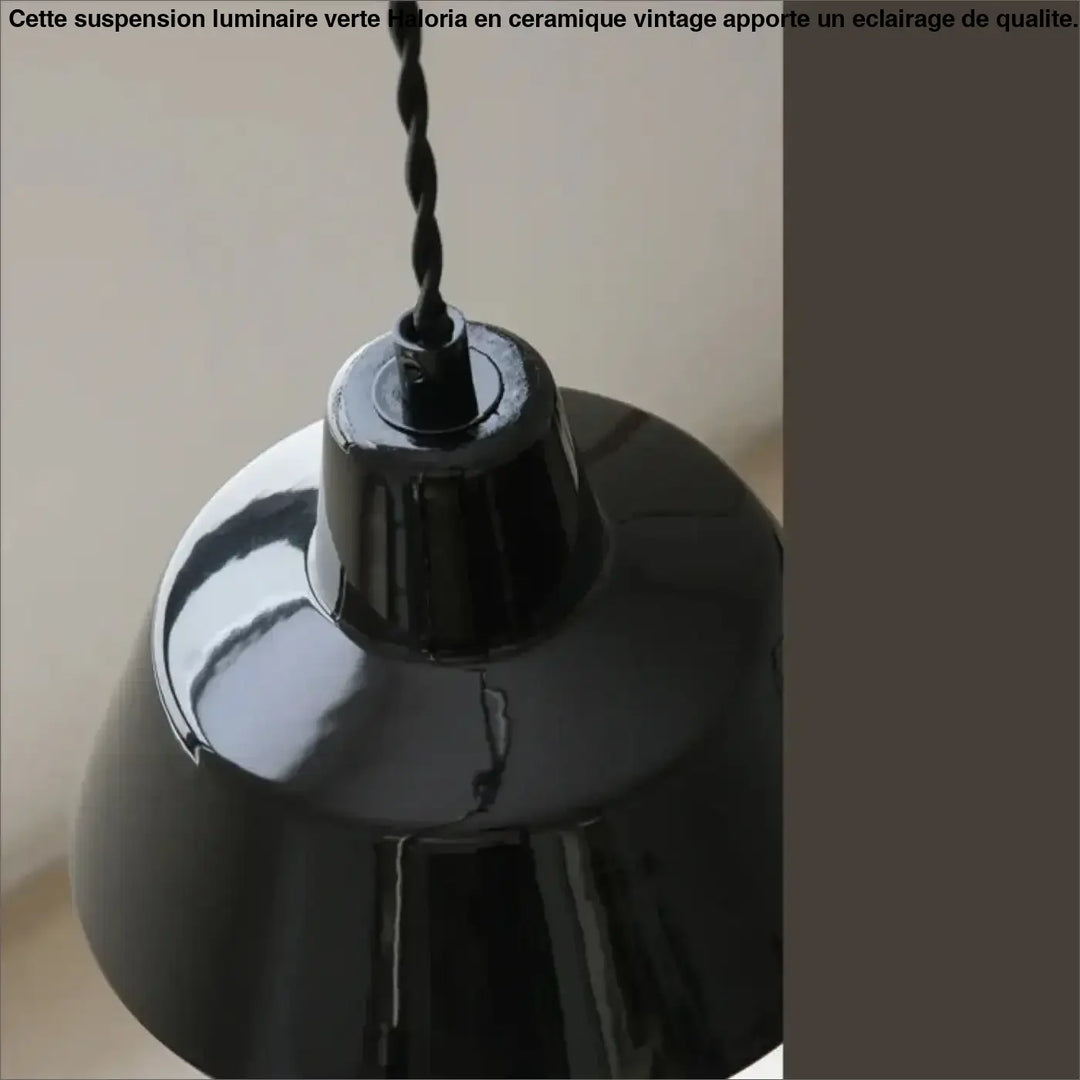 Suspension en céramique style atelier minimaliste chic