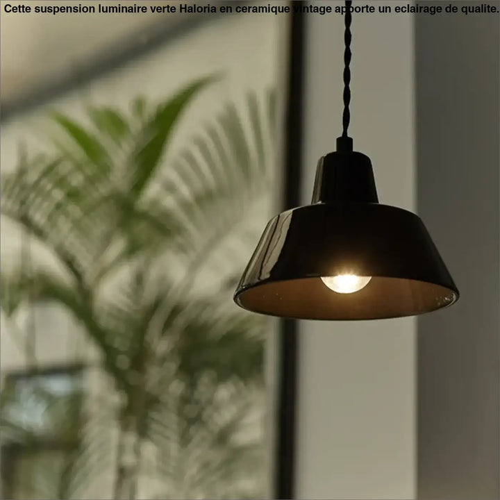 Suspension en céramique style atelier minimaliste chic