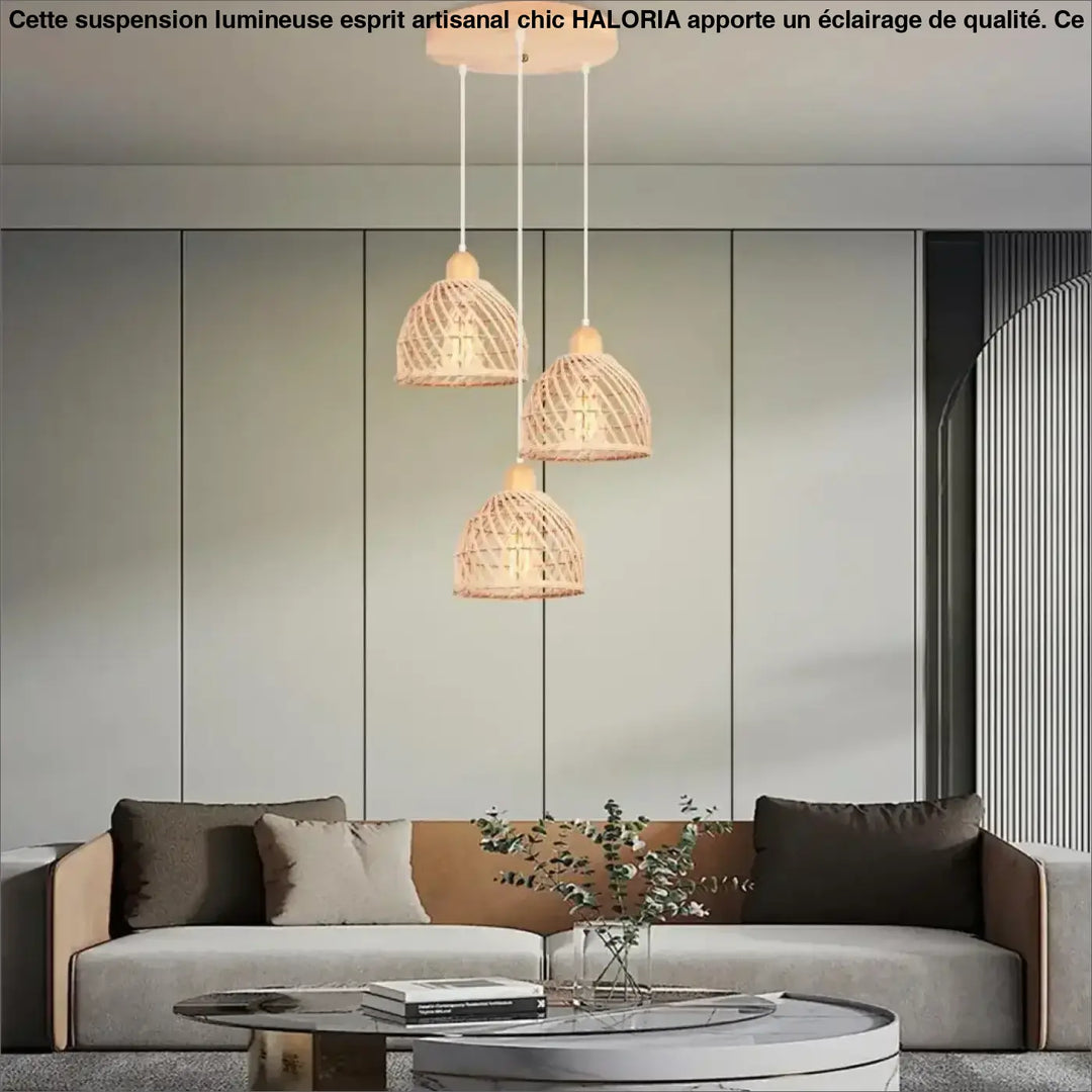 Vintage Bamboo Wicker Rattan Pendant Light Shade Weaving Hanging Lamp Ceiling Chandelier Lighting Living Room Kitchen