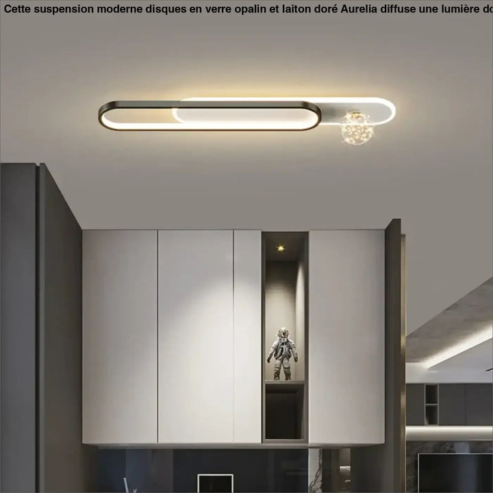 Gold Simple Style LED Ceiling Lights Metal Lighting Household Lamps Living Room Bedroom Lustres Luminaria Nordic