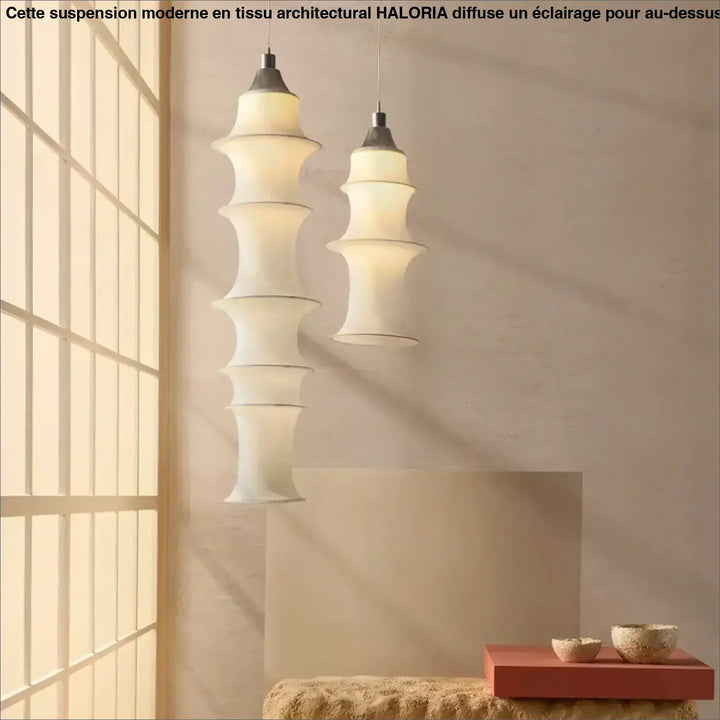 Nordic Minimalist Fabric Wabi Sabi Led Pendant Lights Living Dining Room Loft Home Decor Chandelier Bedroom Corner