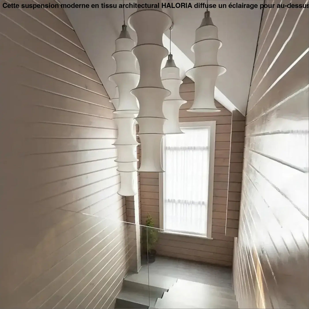 Nordic Minimalist Fabric Wabi Sabi Led Pendant Lights Living Dining Room Loft Home Decor Chandelier Bedroom Corner