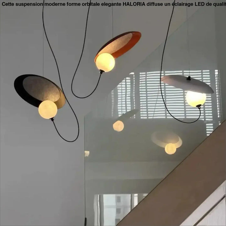 Suspension moderne forme orbitale élégante
