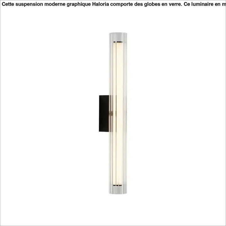 Applique murale led long minimaliste au design moderne