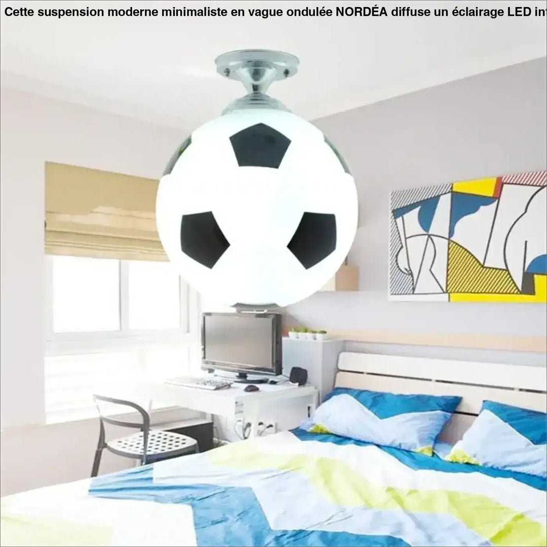 Soccer Ball Ceiling Light Football Basketball LED Lights Ceiling Lamp Indoor Lighting Boys Room Bedroom Home Decor