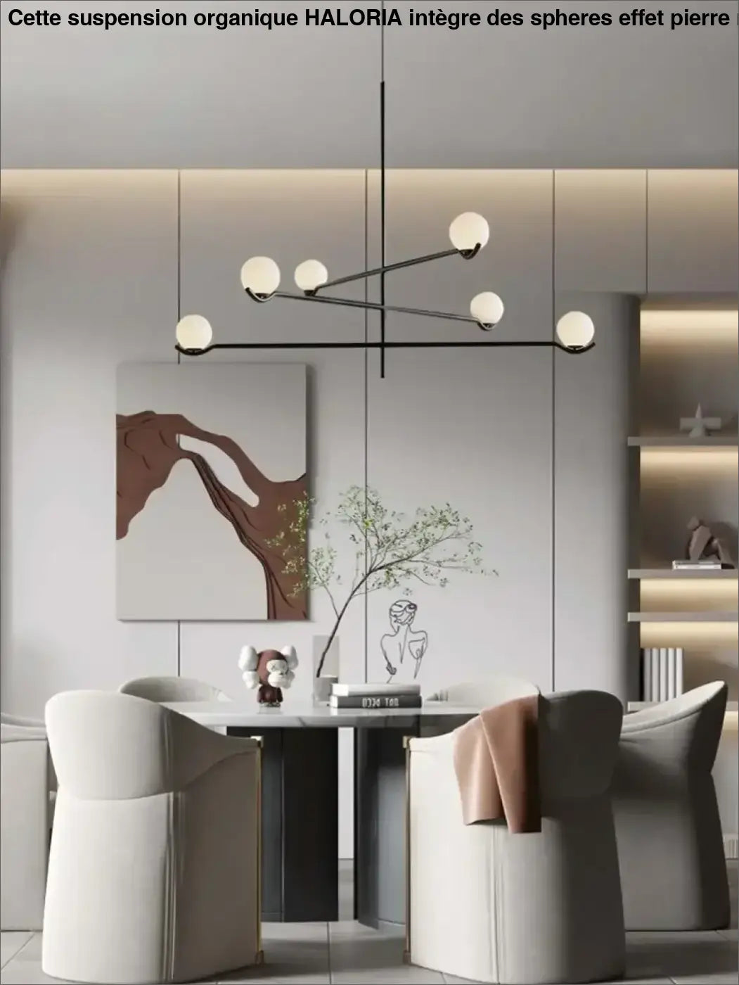 Modern Glass Ball Led Ceiling Chandelier Black Gold for Bedroom Living Dining Room Table Pendant Lamp Lusters Luminaire
