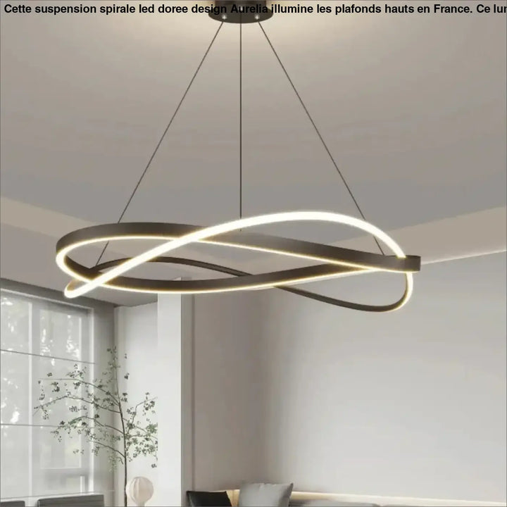 Suspension LED Sculpturale Pour Salon Ou Salle À Manger