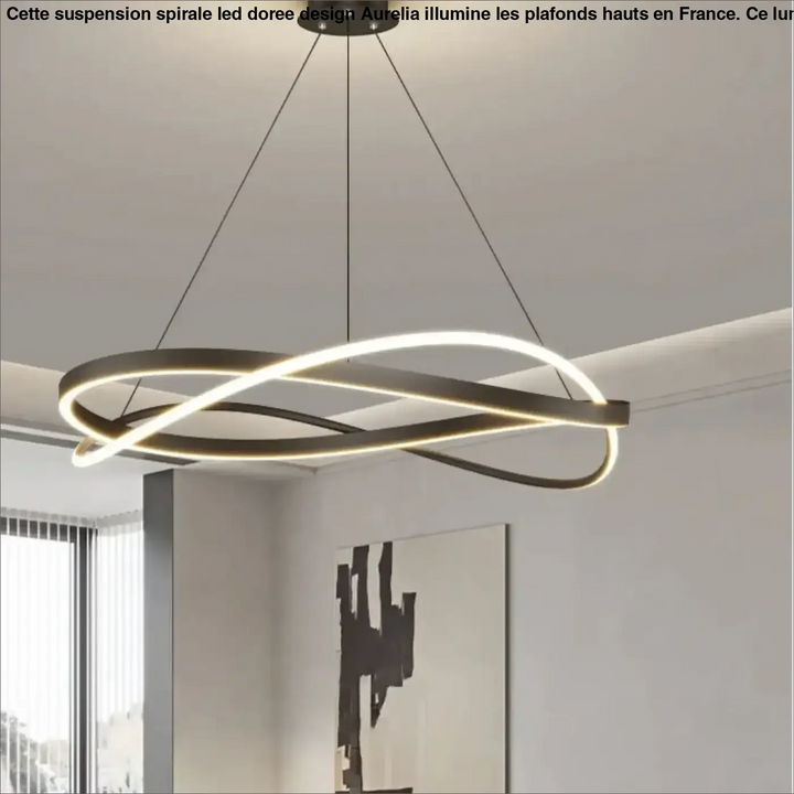 Suspension LED Sculpturale Pour Salon Ou Salle À Manger