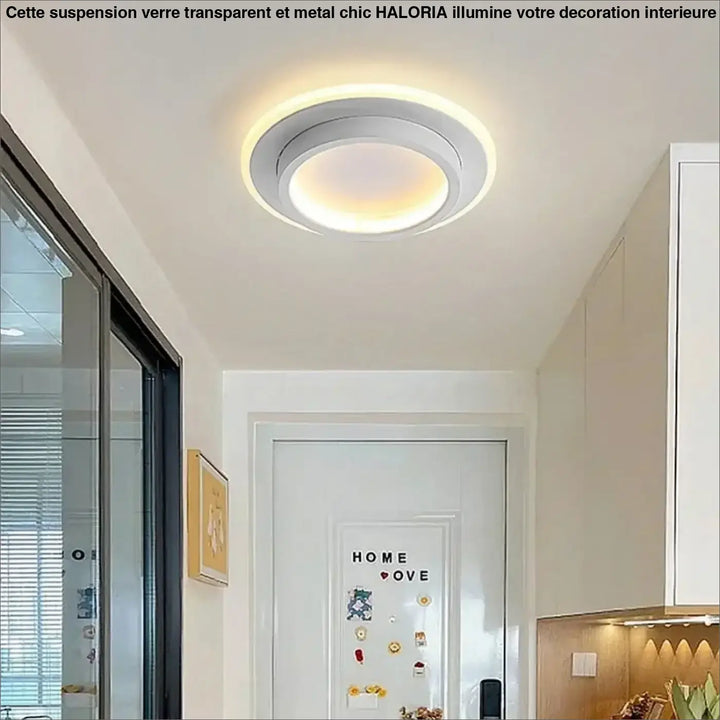 Plafonnier rond led moderne design épuré et lumineux