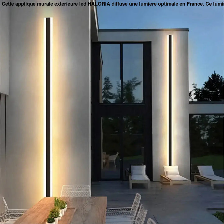 Très Grande Applique Murale Extérieure LED Pour Villa