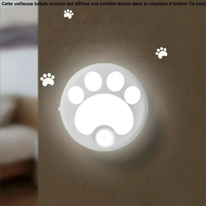 Dog Paw Night Light | Children Night Lights