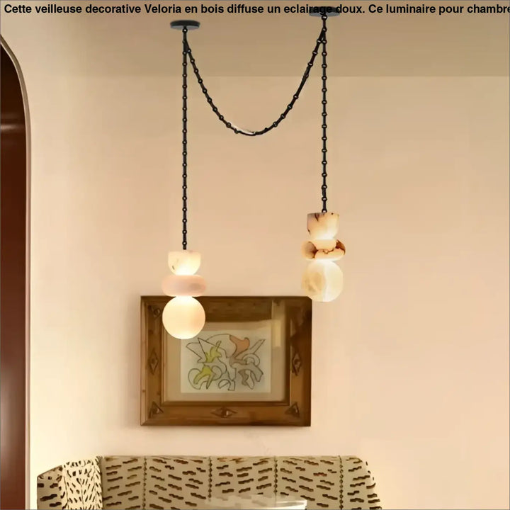 Suspension luminaire batta avec ampoules led lustre non incluses intensité variable et abat-jour en verre pastel translucide