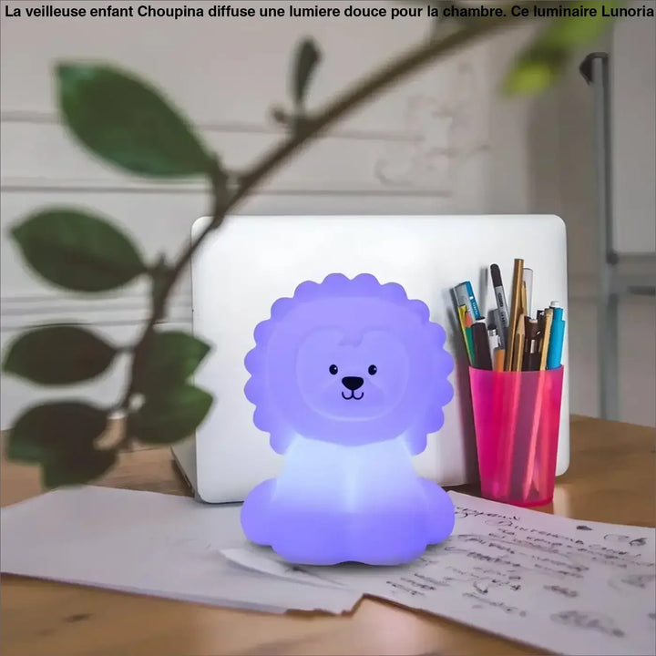 Silicone Lion Night Light | Children Night Lights