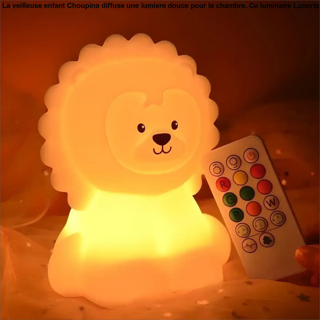 Silicone Lion Night Light | Children Night Lights
