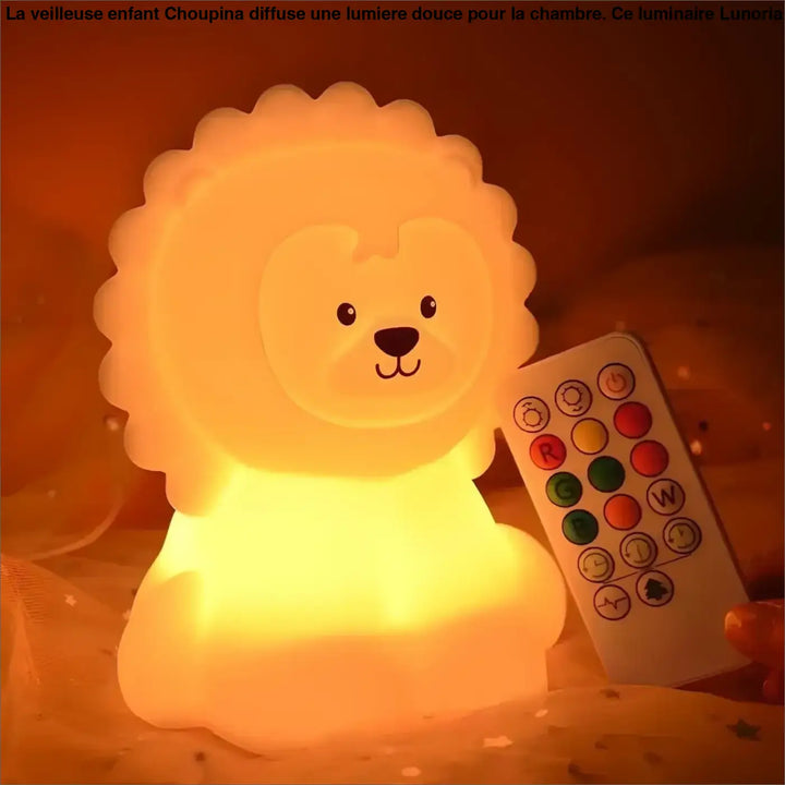 Silicone Lion Night Light | Children Night Lights