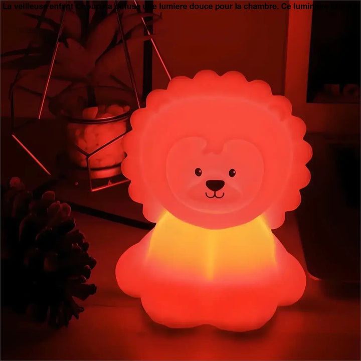 Silicone Lion Night Light | Children Night Lights