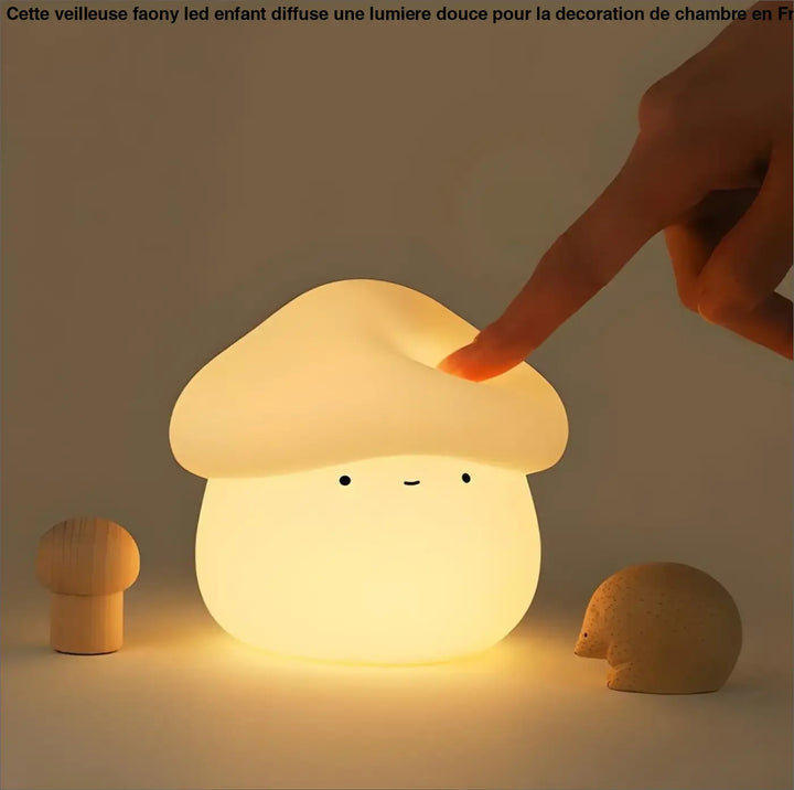 Cute Mushroom Night Light | Children Night Lights