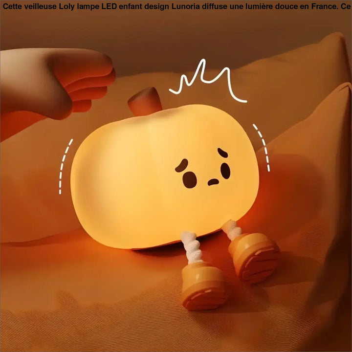 Sad Pumpkin Night Light | Children Night Lights
