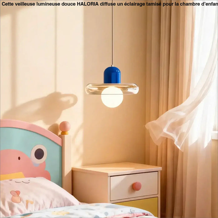 Suspension luminaire dopamine en verre rouge et transparent avec design moderne et épuré luminaire colorée
