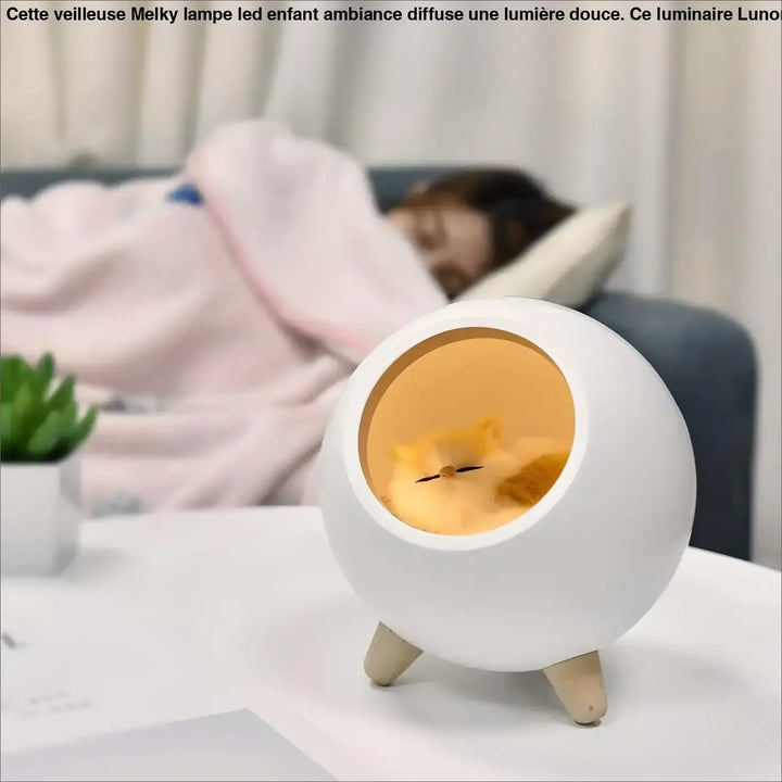 Rechargeable Kitten Night Light | Children Night Lights