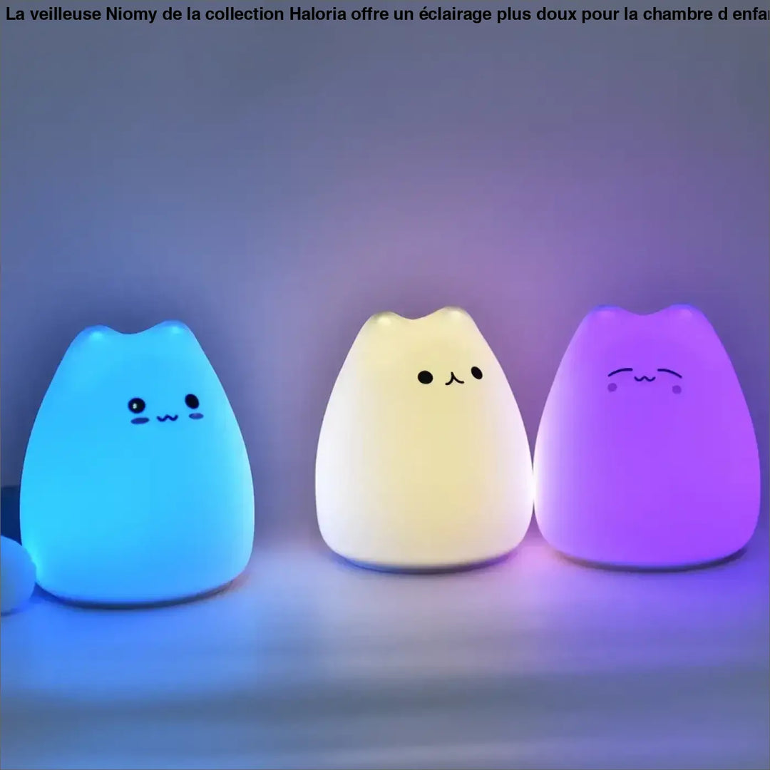 Veilleuse niomy design doux pour chambre enfant