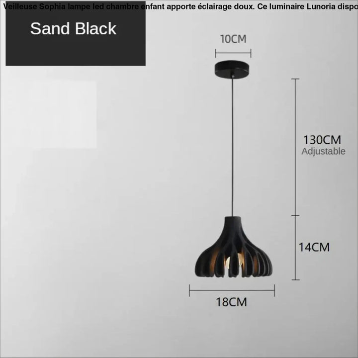 Suspension luminaire design moderne avec éclairage led style