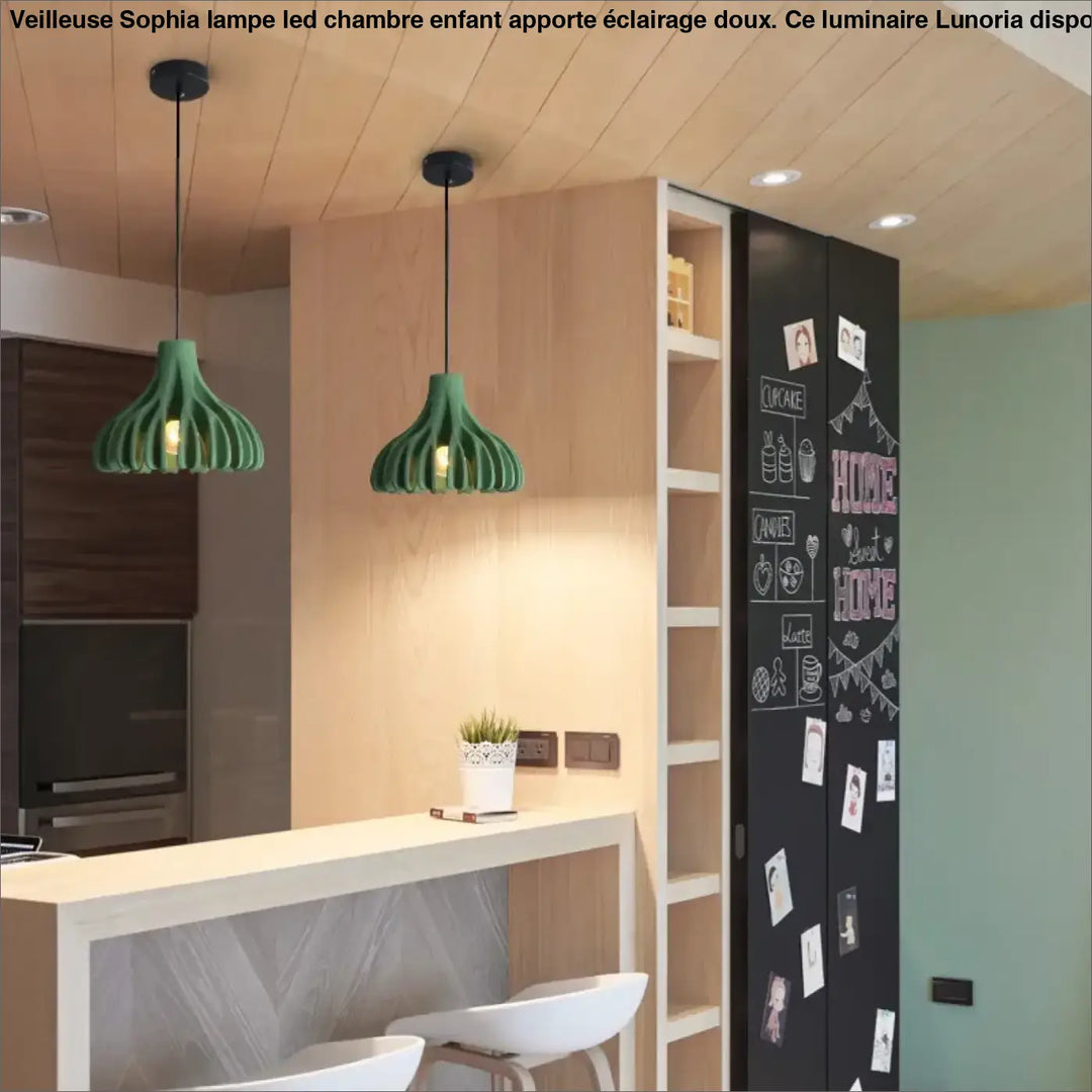 Suspension luminaire design moderne avec éclairage led style
