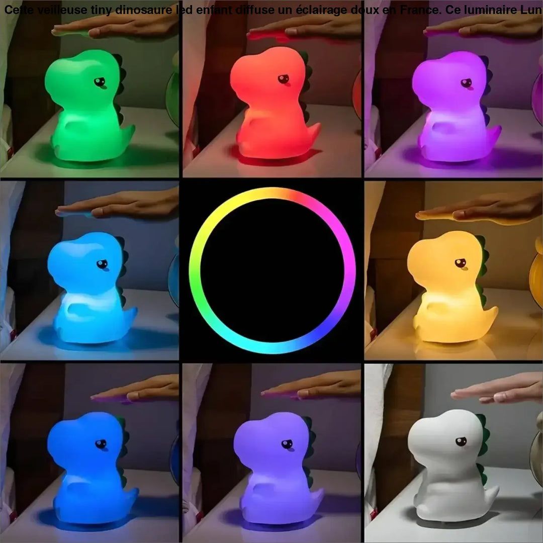 Silicone Dinosaur Night Light | Children Night Lights