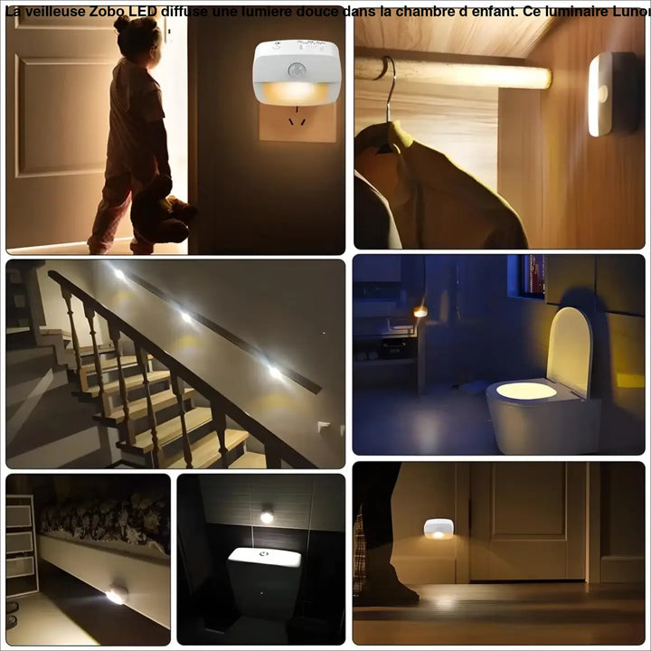 Plug In Motion Sensor Night Light | Adult and Children Night Lights